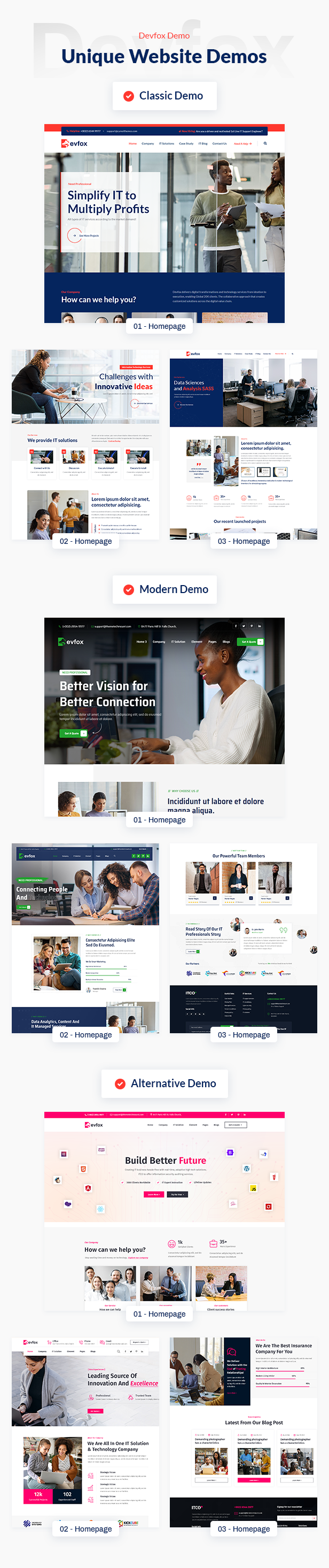 DevFox  - IT Solutions and Services HTML5 Template