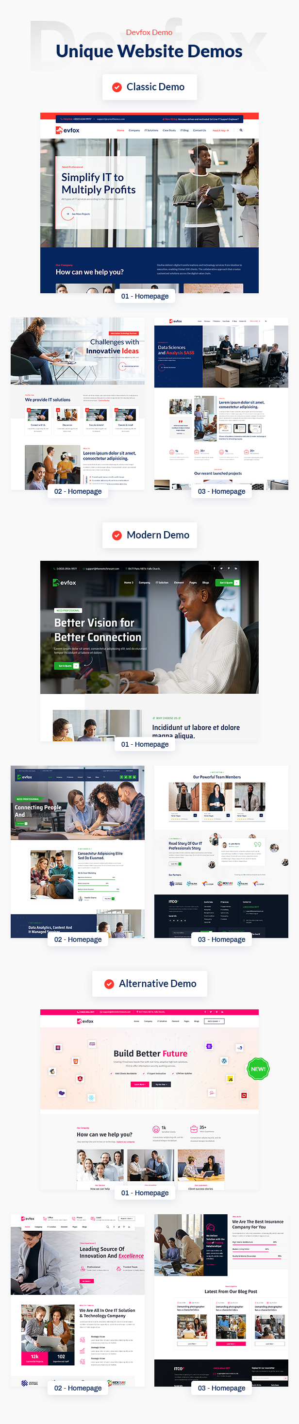 DevFox  - IT Solutions and Services HTML5 Template