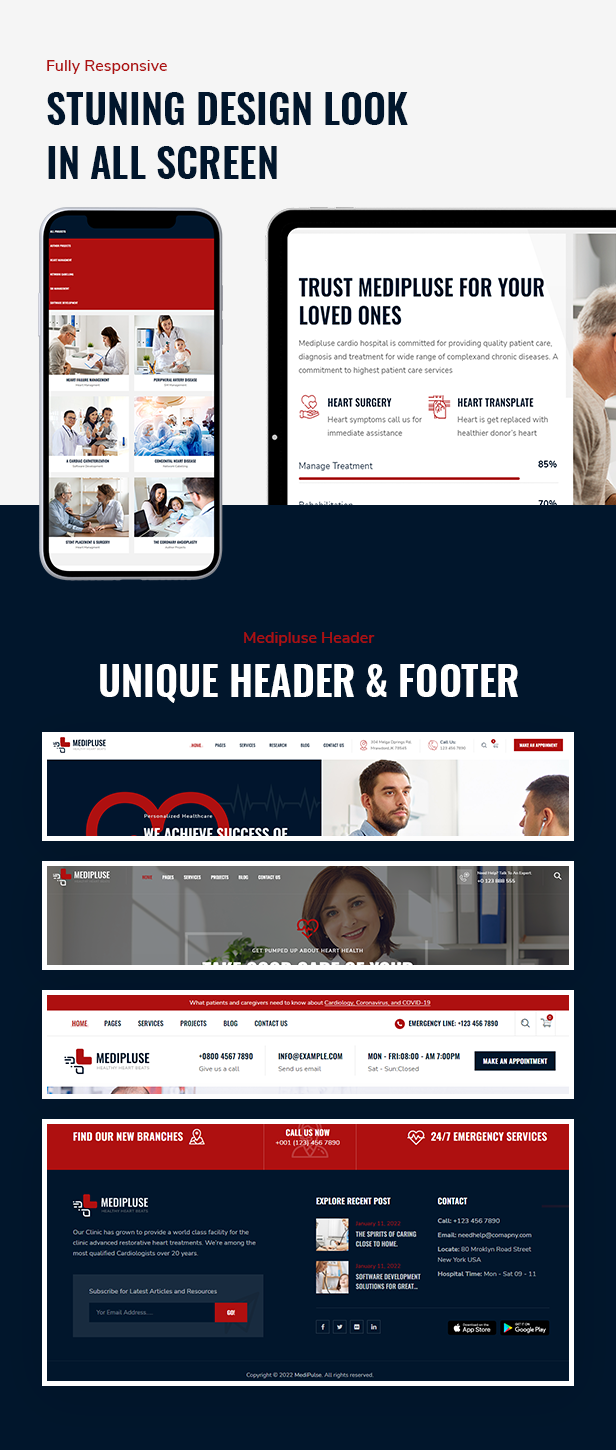 MediPluse - Cardiologist and Medical HTML5 Template