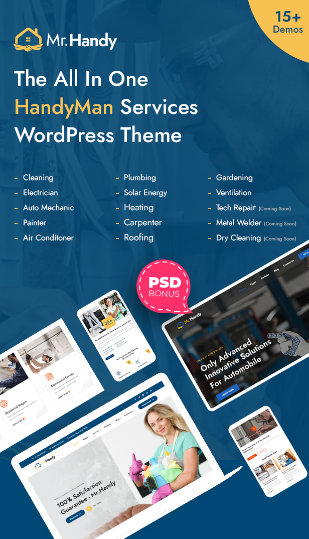 Handyman Services WordPress Theme