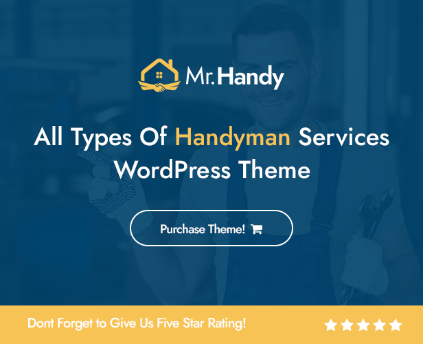 Handyman Services WordPress Theme