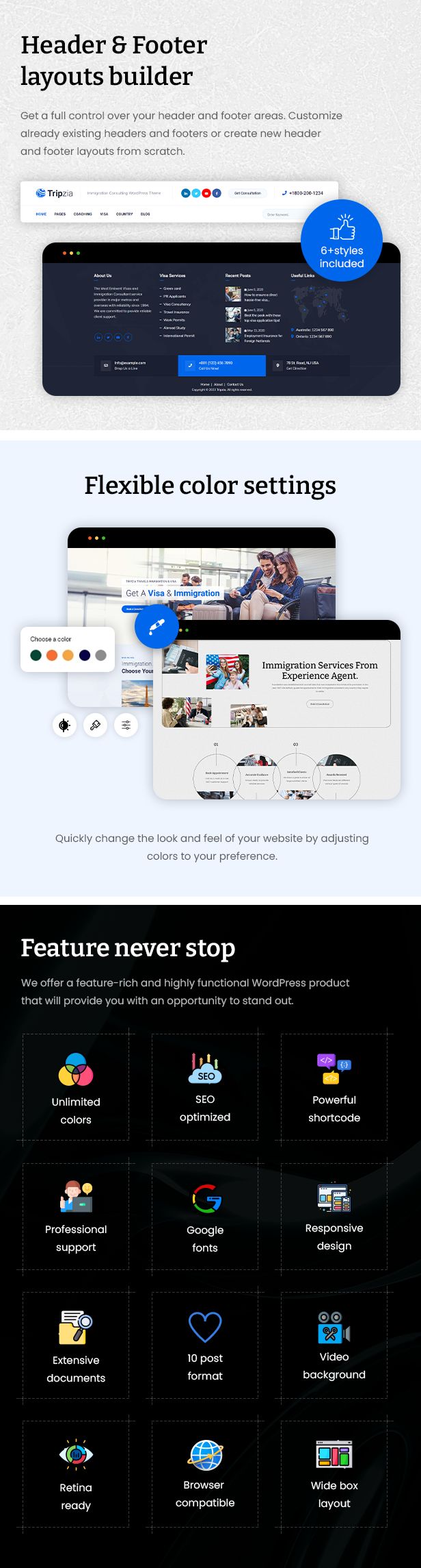 Immigration Consulting WordPress Theme
